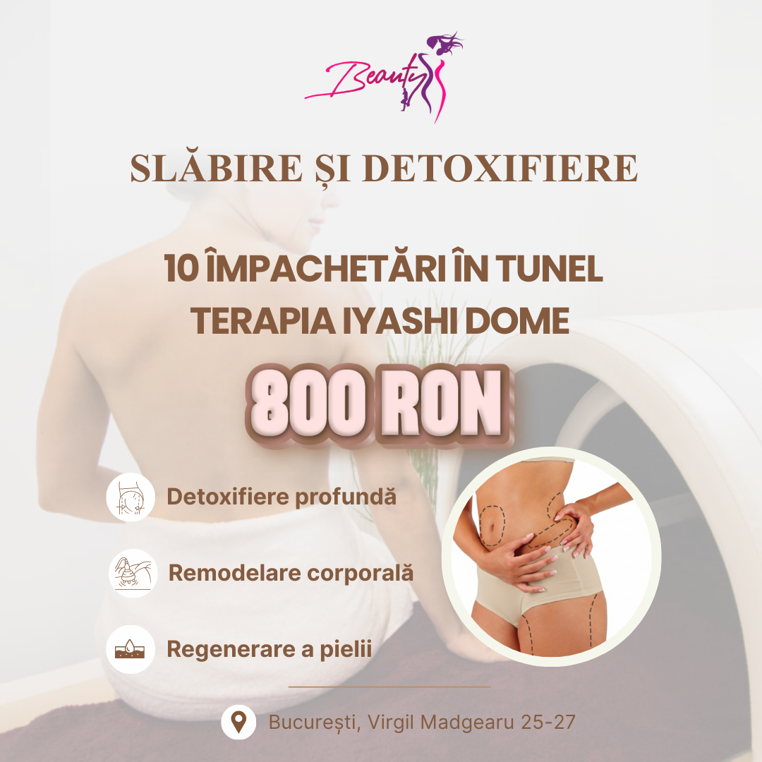 Slăbire și detoxifiere cu Iyashi Dome
